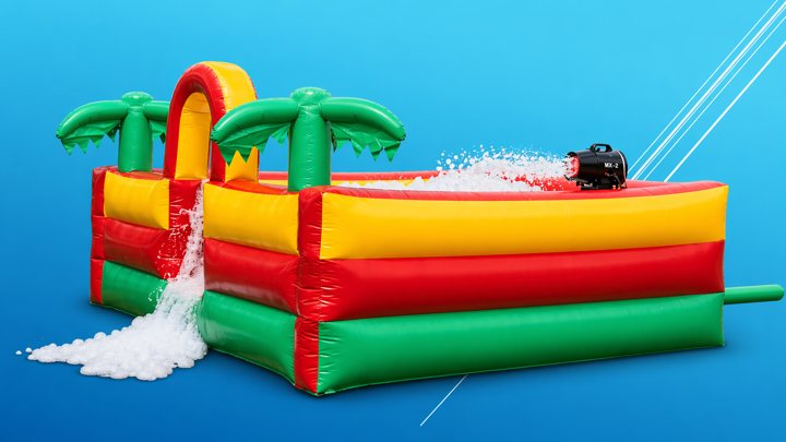 Foam Pond with machine #38
